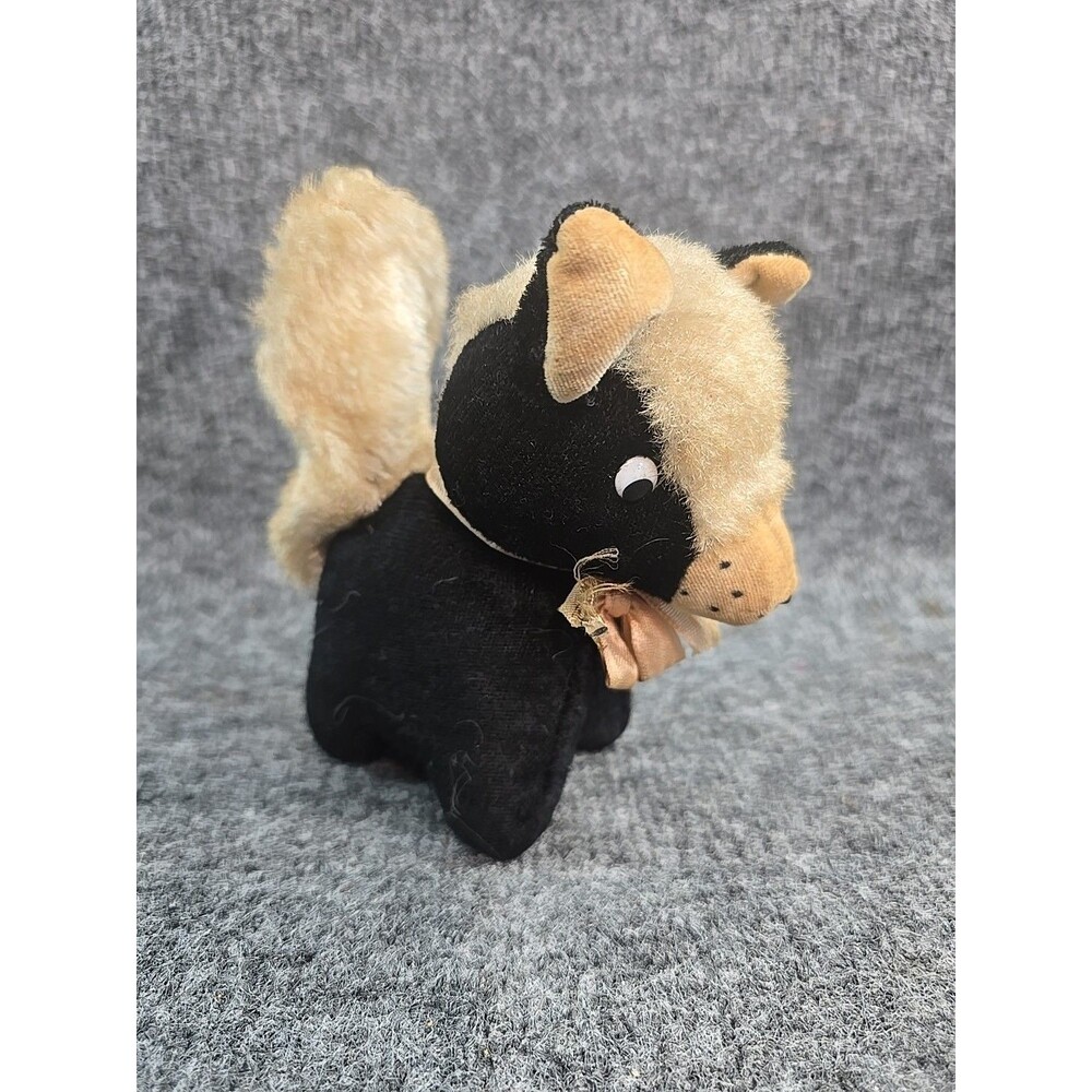 Vtg Plush Skunk 5 inch 50s 60s